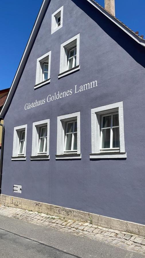 Gaestehaus Goldenes Lamm Rothenburg ob der Tauber Dış mekan fotoğraf